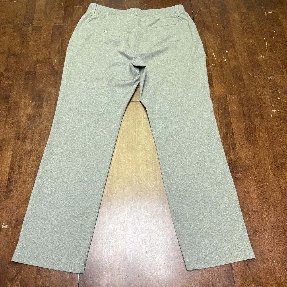 Under Armour Matchplay‎ Gray Golf Pants Mens Size 36X32 Stretch Waist Flat Front